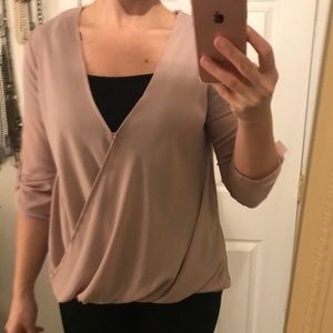 Blush blouse